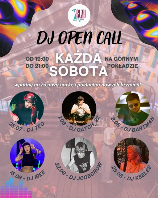 DJ SET NA GÓRNYM POKŁADZIE
