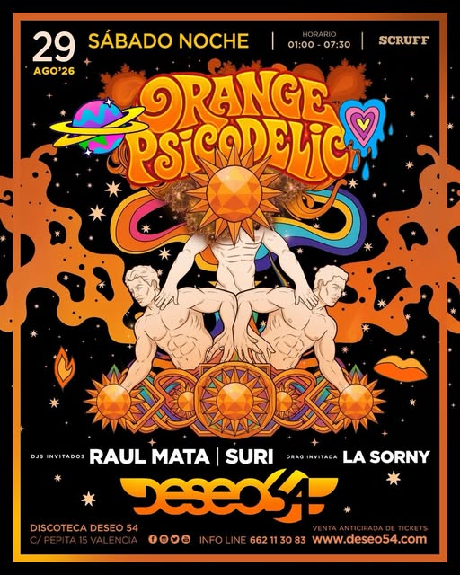 ORANGE PSICODELIC