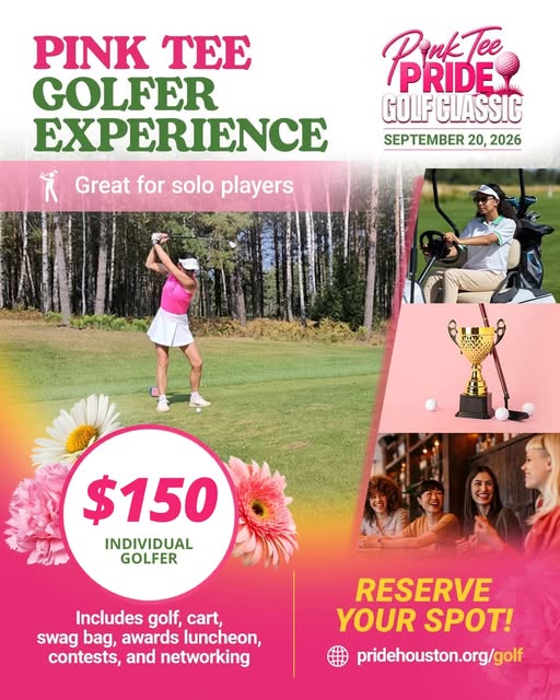 PINK TEE PRIDE GOLF CLASSIC