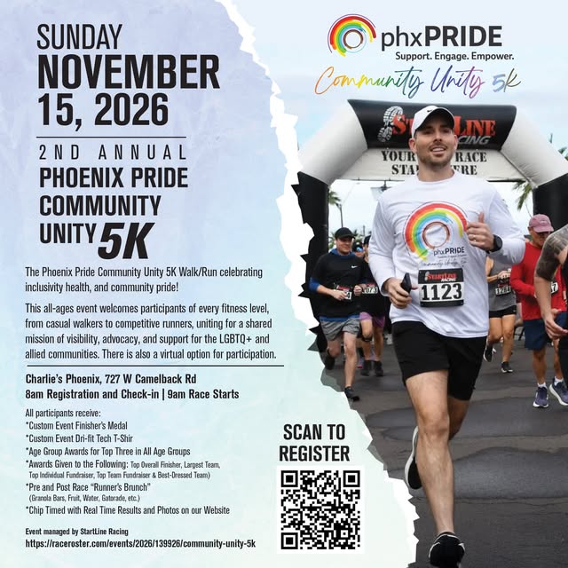 Phoenix Pride Community Unity 5K Walk/Run