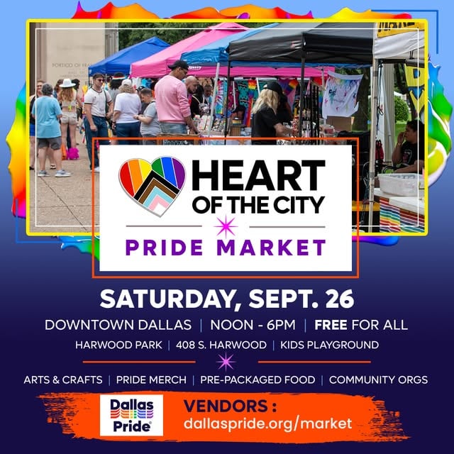 Heart of the City – Pride Market (Fall Edition)
