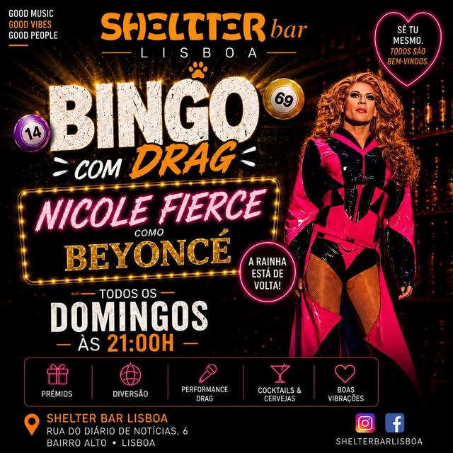 BINGO COM DRAG