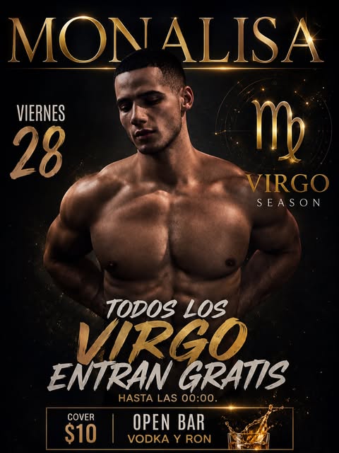 ALL VIRGOS GET IN FREE