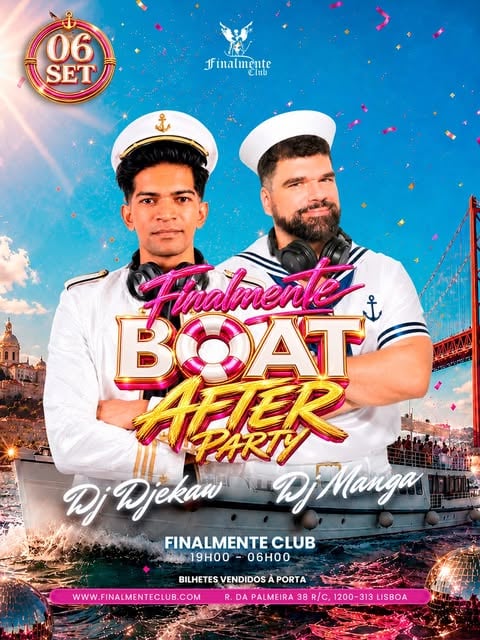 AFTER PARTY da Finalmente Boat Party