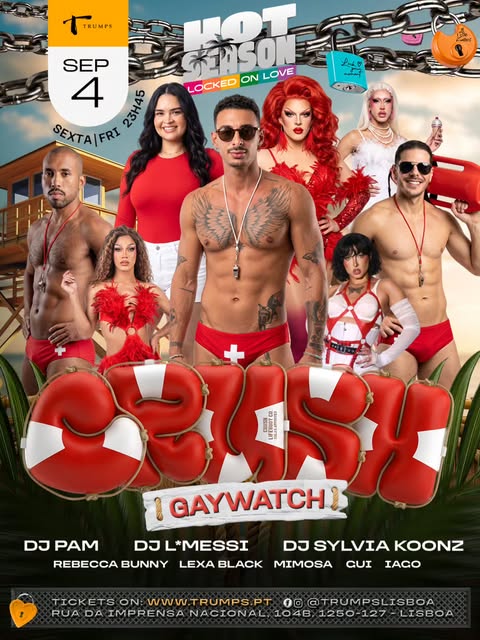 CRUSH GAYWATCH: THE BEACH IS NOT SAFE.