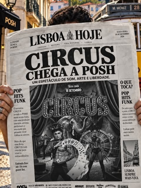 CIRCUS CHEGA À POSH