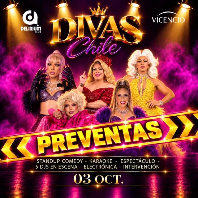 DIVAS CHILE at DELIRIUM CLUB