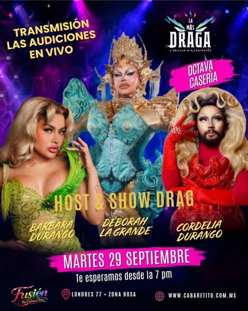 Broadcast of "La más Draga"