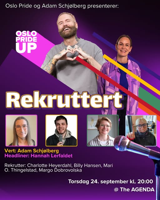 Pride Up Rekruttert