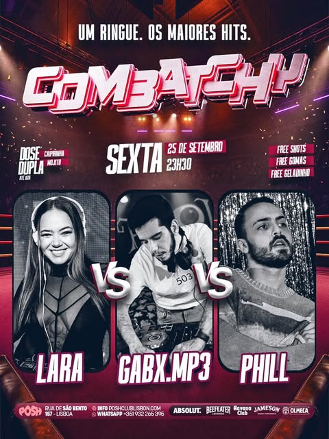 COMBATE — UMA BATALHA DE DJS