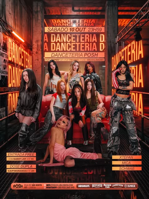 DANCETERIA — SÁBADOS NA POSH
