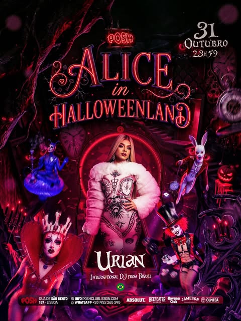 POSH ALICE IN HALLOWEENLAND