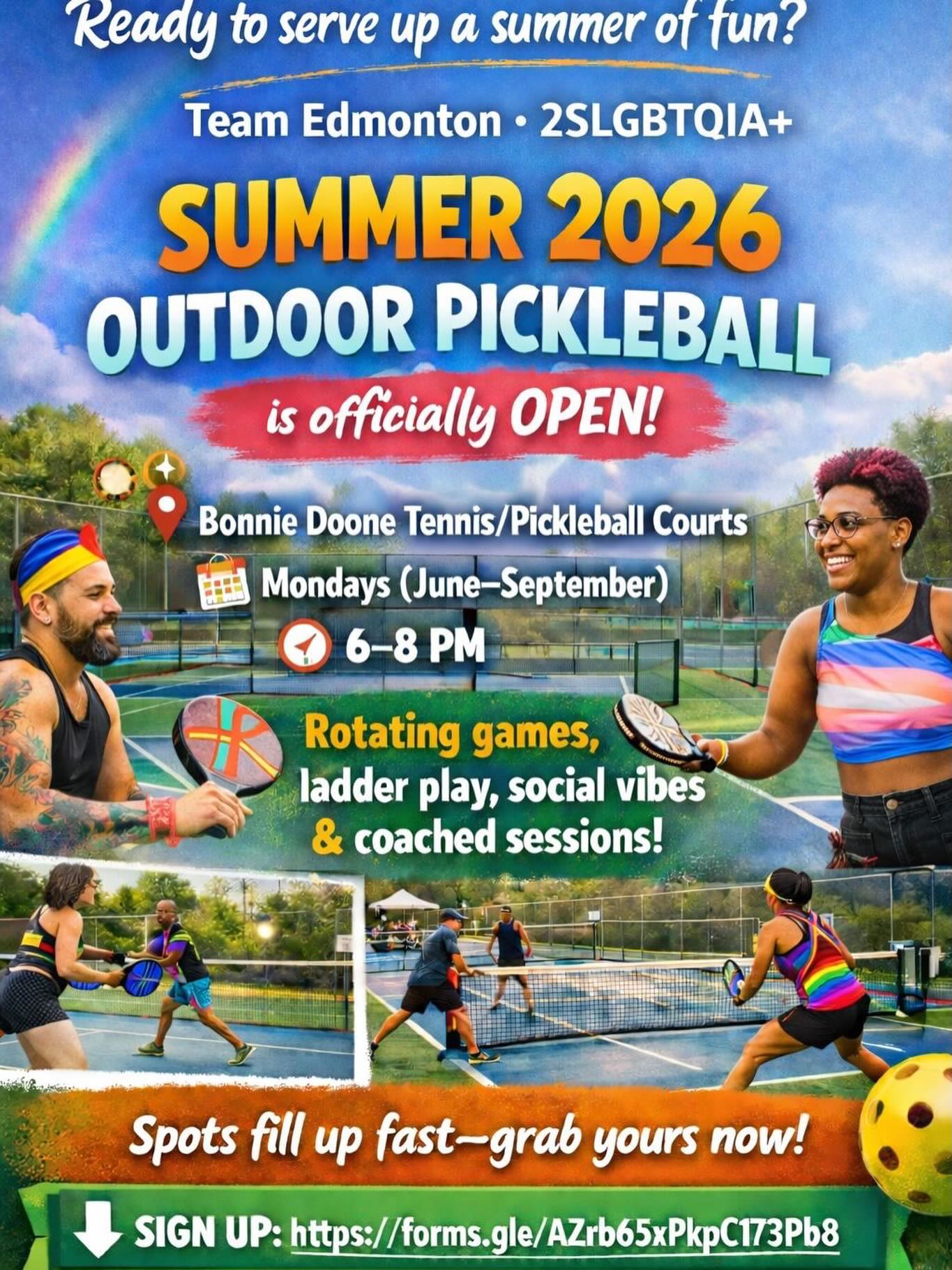 Summer 2026 Outdoor Pickleball Season