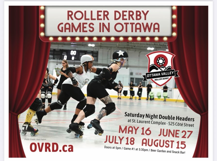 Ottawa Valley Roller Derby - Saturday Night Double Headers