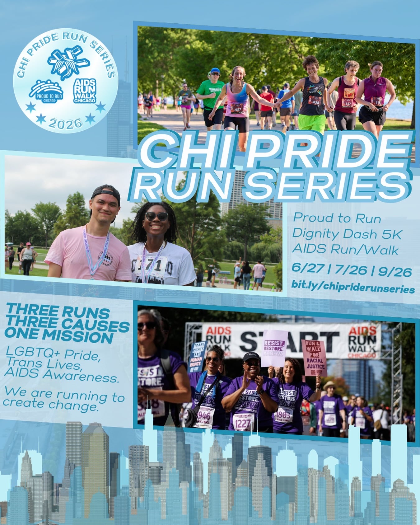 Proud to Run Chi Pride Run Series