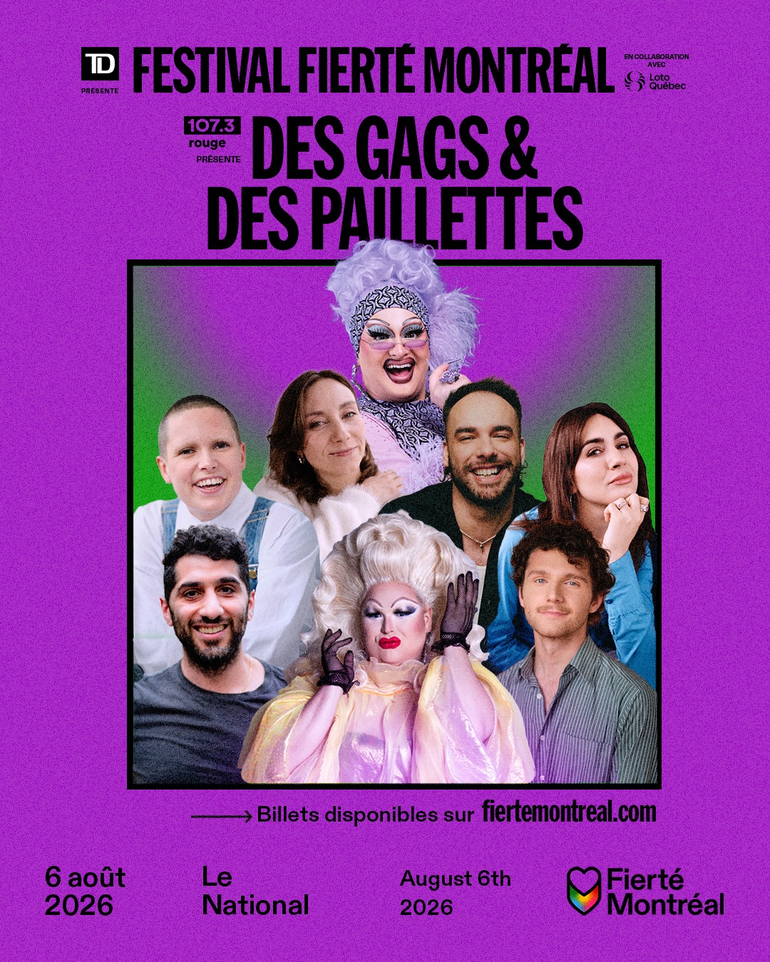 Des gags et des paillettes