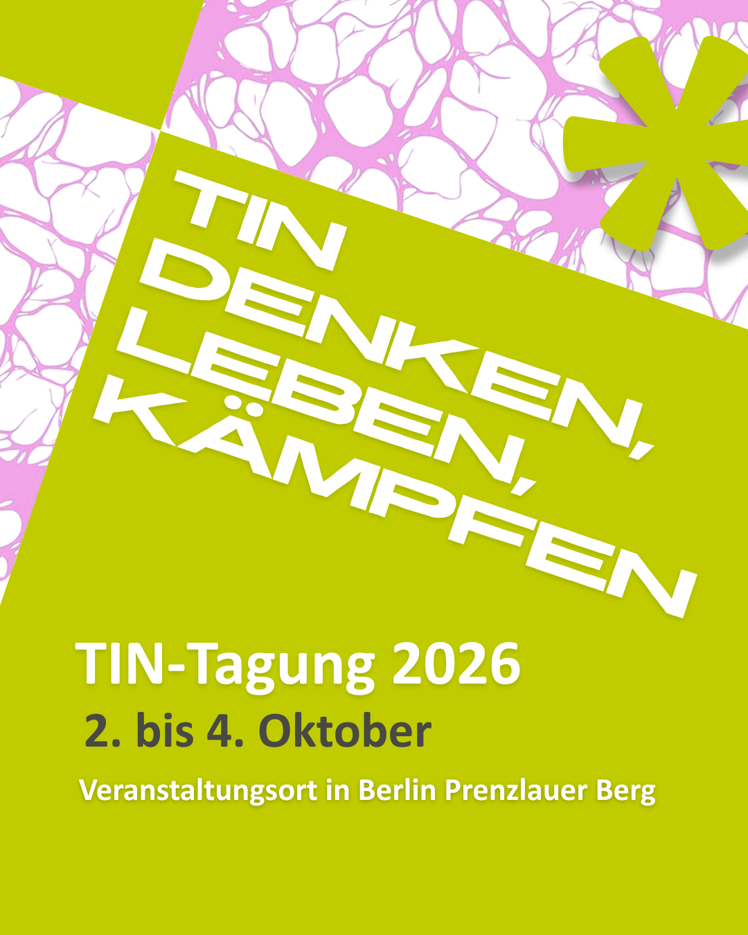 TIN-Tagung: Einladung zur Mitgestaltung