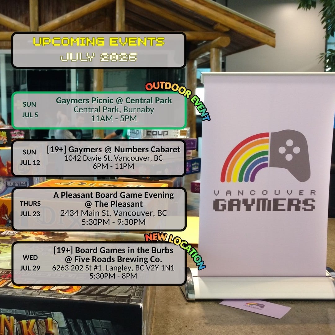[19+] Board Games in the Burbs