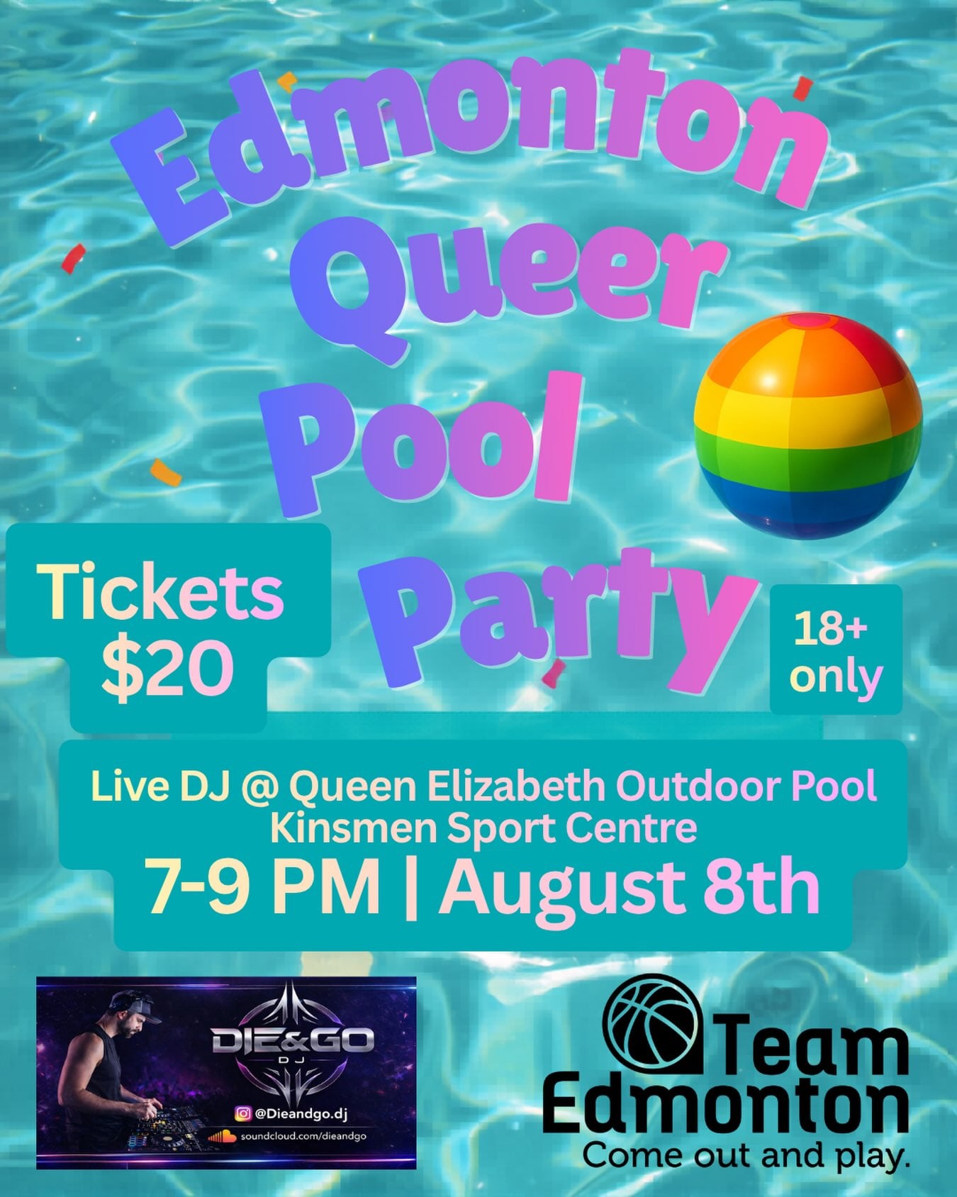 Edmonton Queer Pool Party