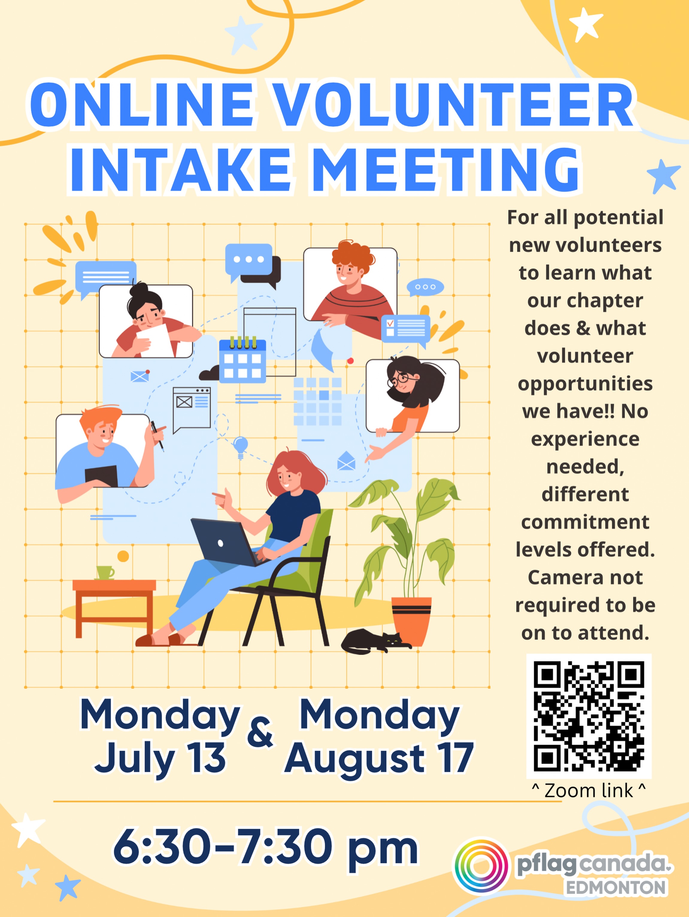 Online Volunteer Intake Meeting