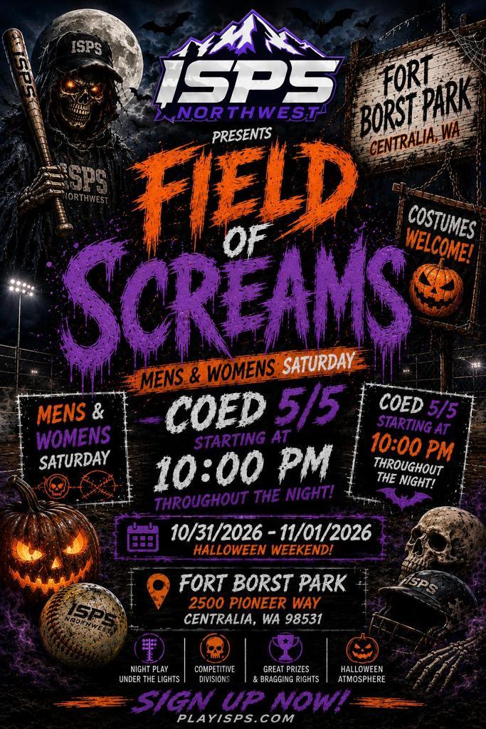 FIELD OF SCREAMS TOURNAMENT
