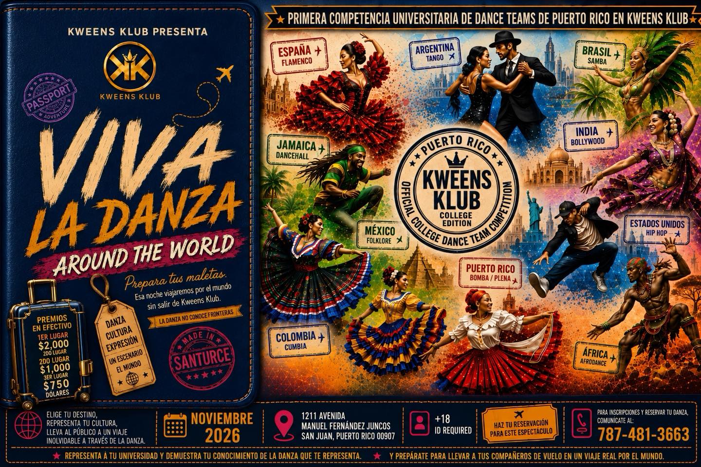 Viva La Danza Around The World