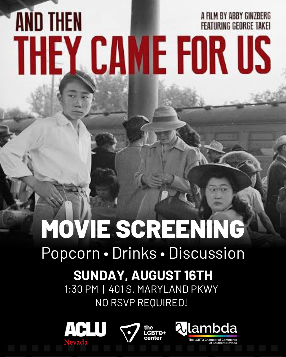 Movie Screening: And Then They Came for Us