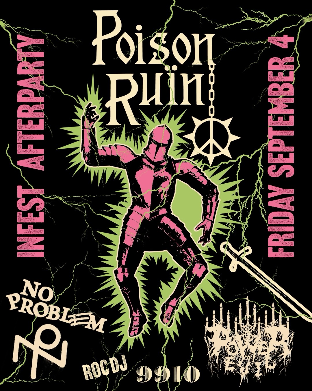 Poison Ruin, No Problem Punx, Power of Evil