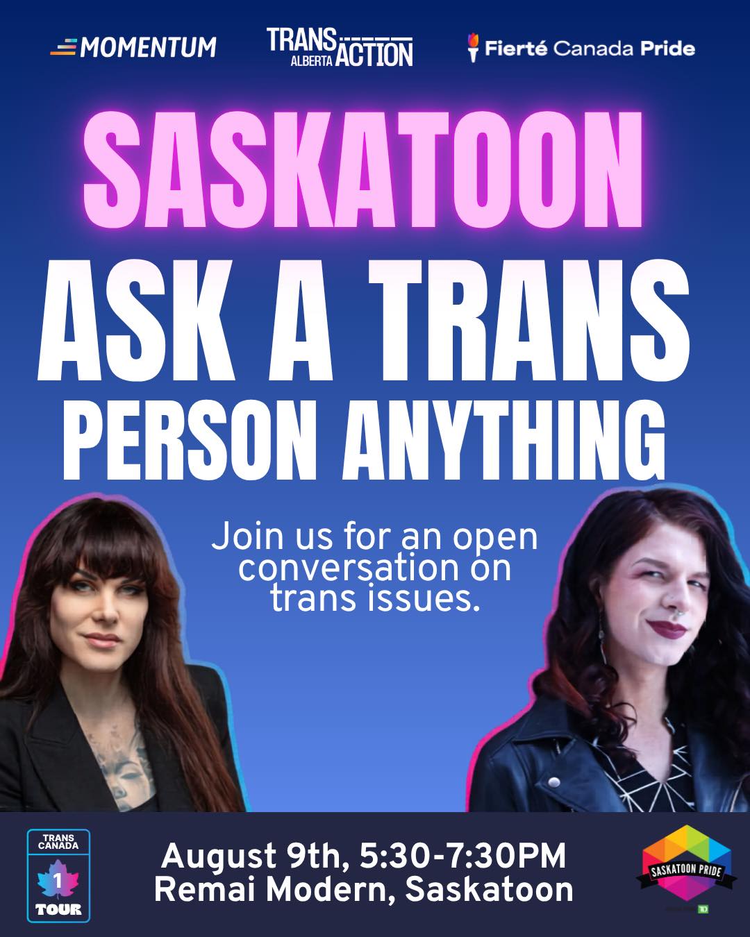 Saskatoon Ask A Trans Person Anything
