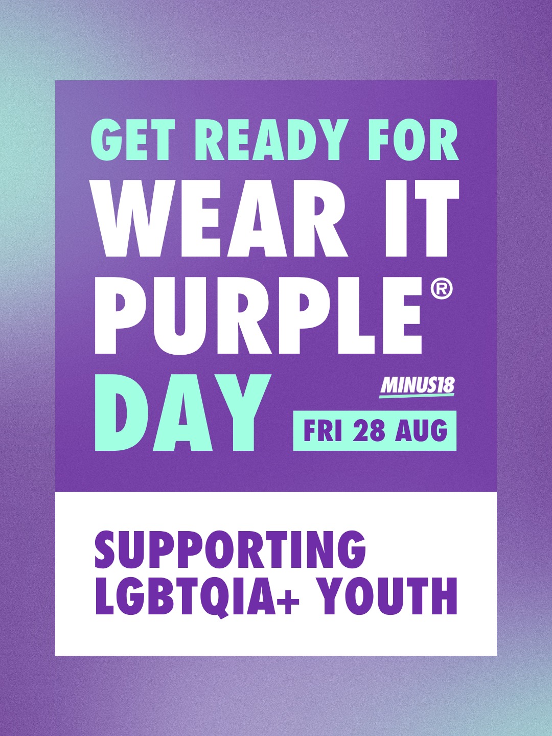 Wear It Purple Day