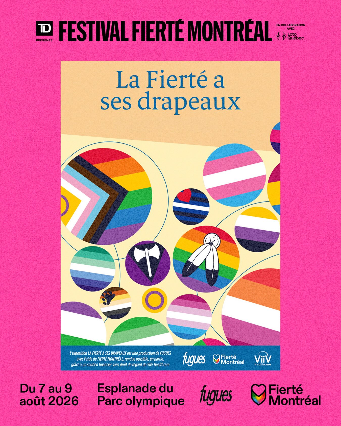 La Fierté a ses drapeaux