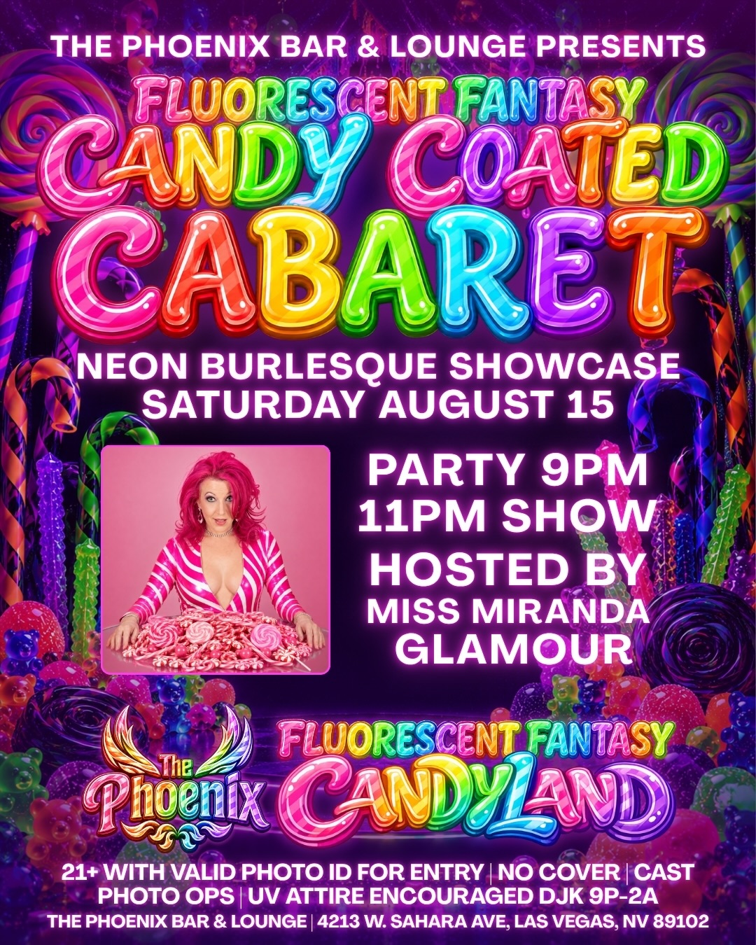 Sugar Rush Neon Underwear Party
