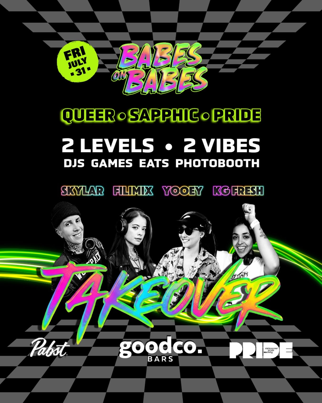 Babes on Babes Pride Takeover