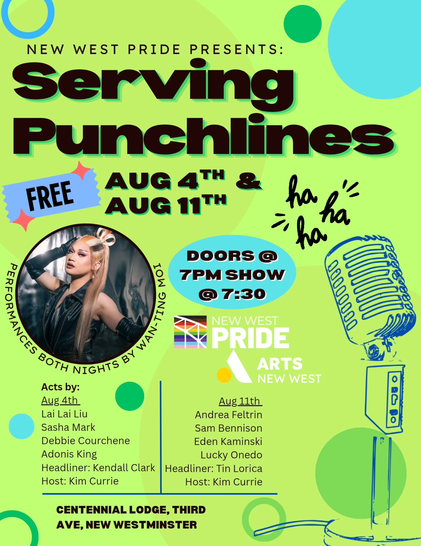 NEW WEST PRIDE: SERVING PUNCHLINES COMEDY FEST CLOSING