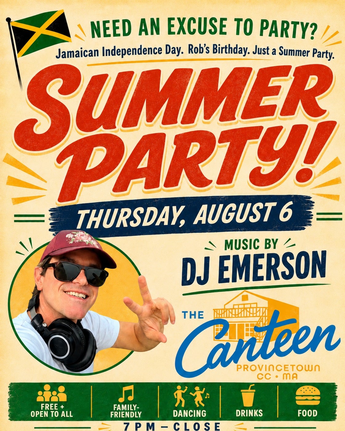 Summer Party - Jamaican Independence Day Celebration