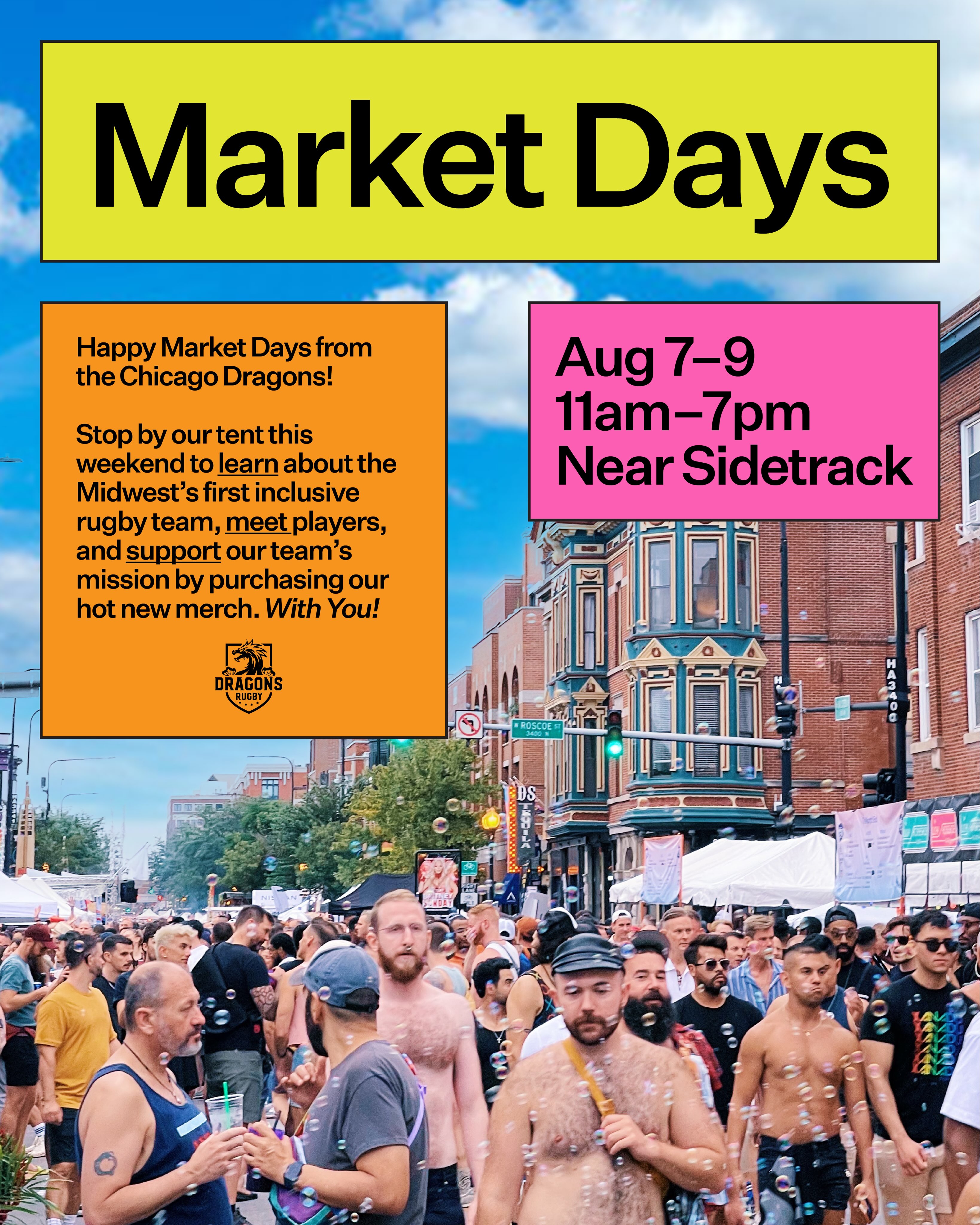 Market Days Sleaze Haus Backroom Party!