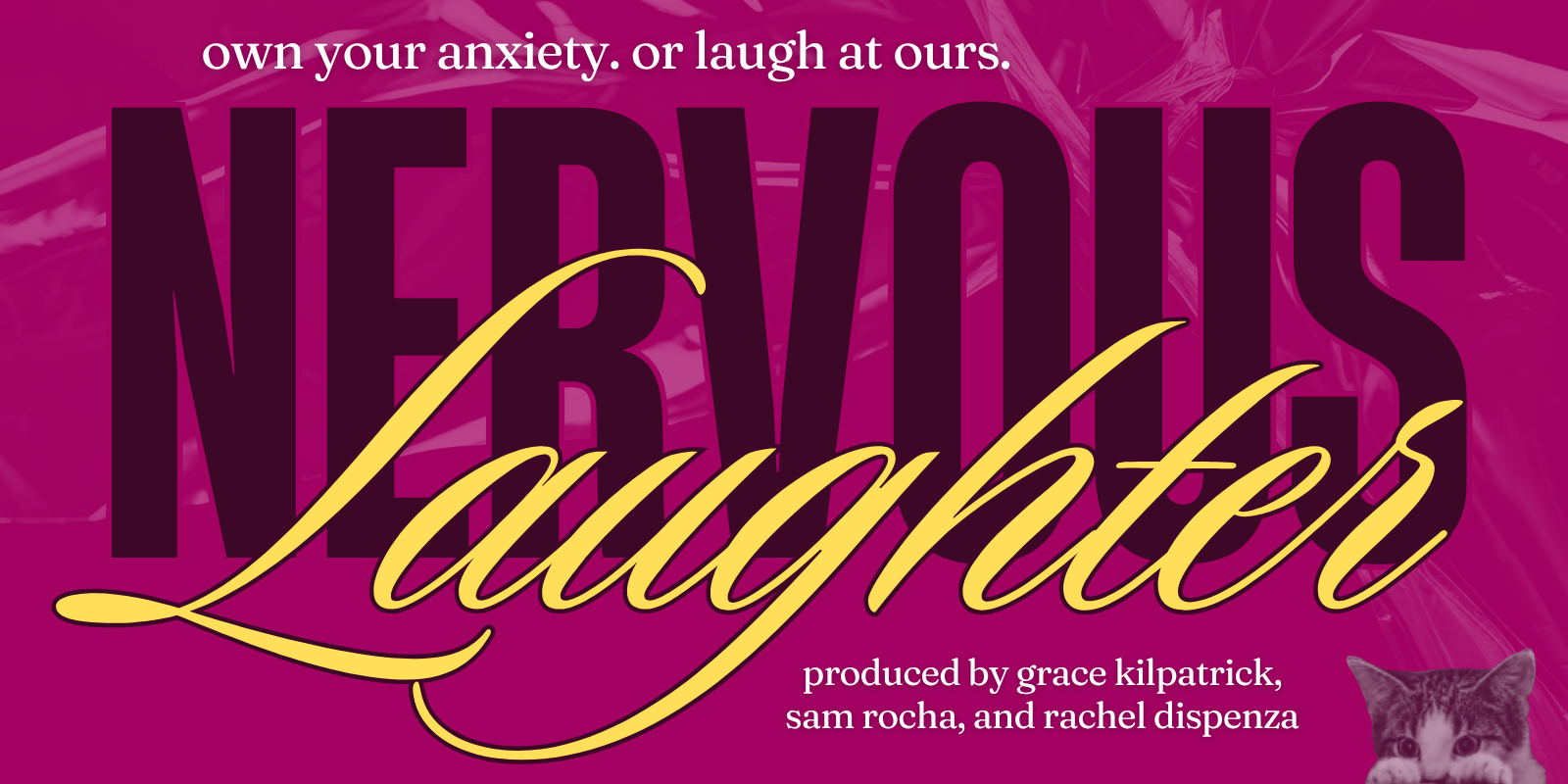 Nervous Laughter: a comedy show at Dorothy