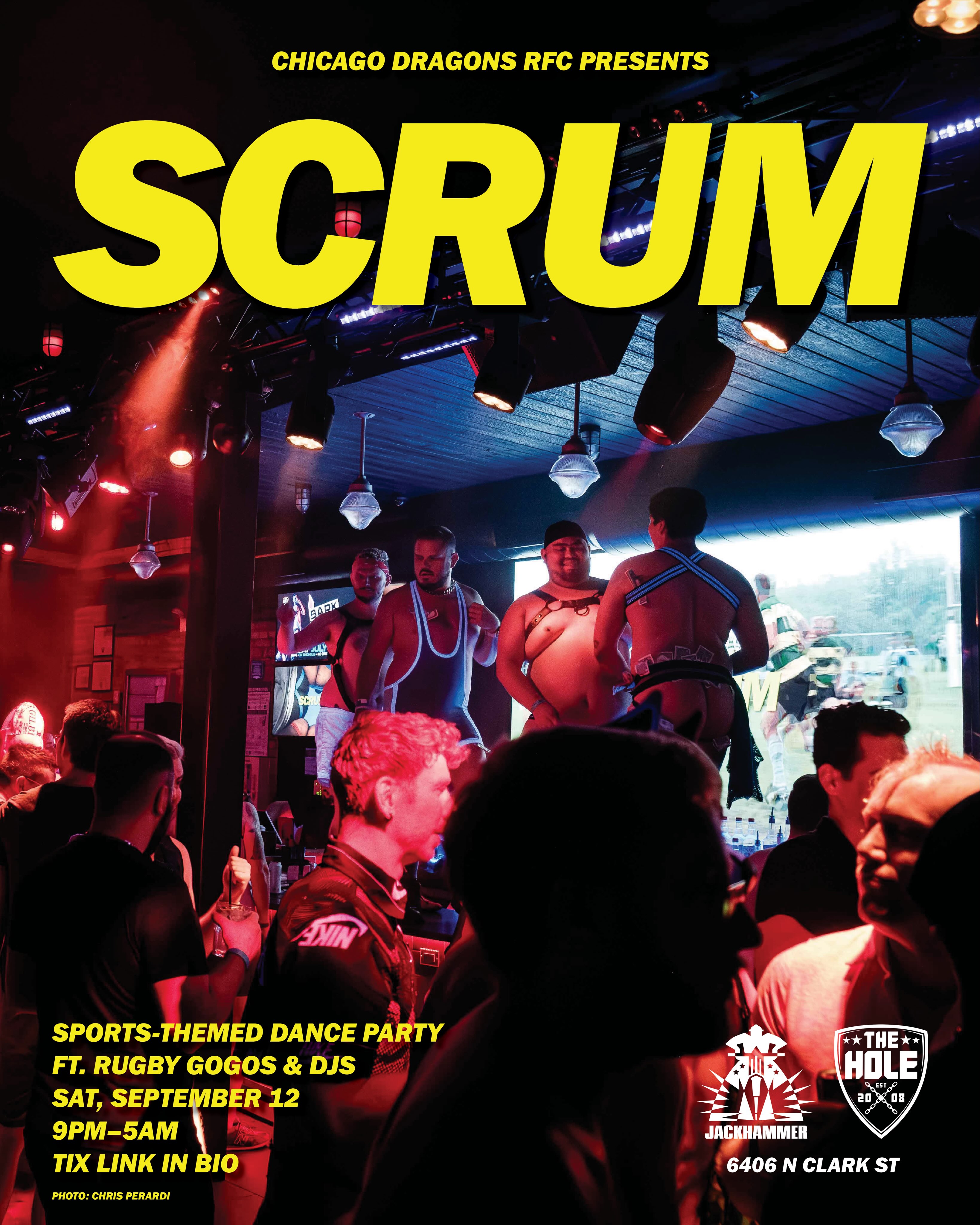 SCRUM - Sports-Themed Dance Party