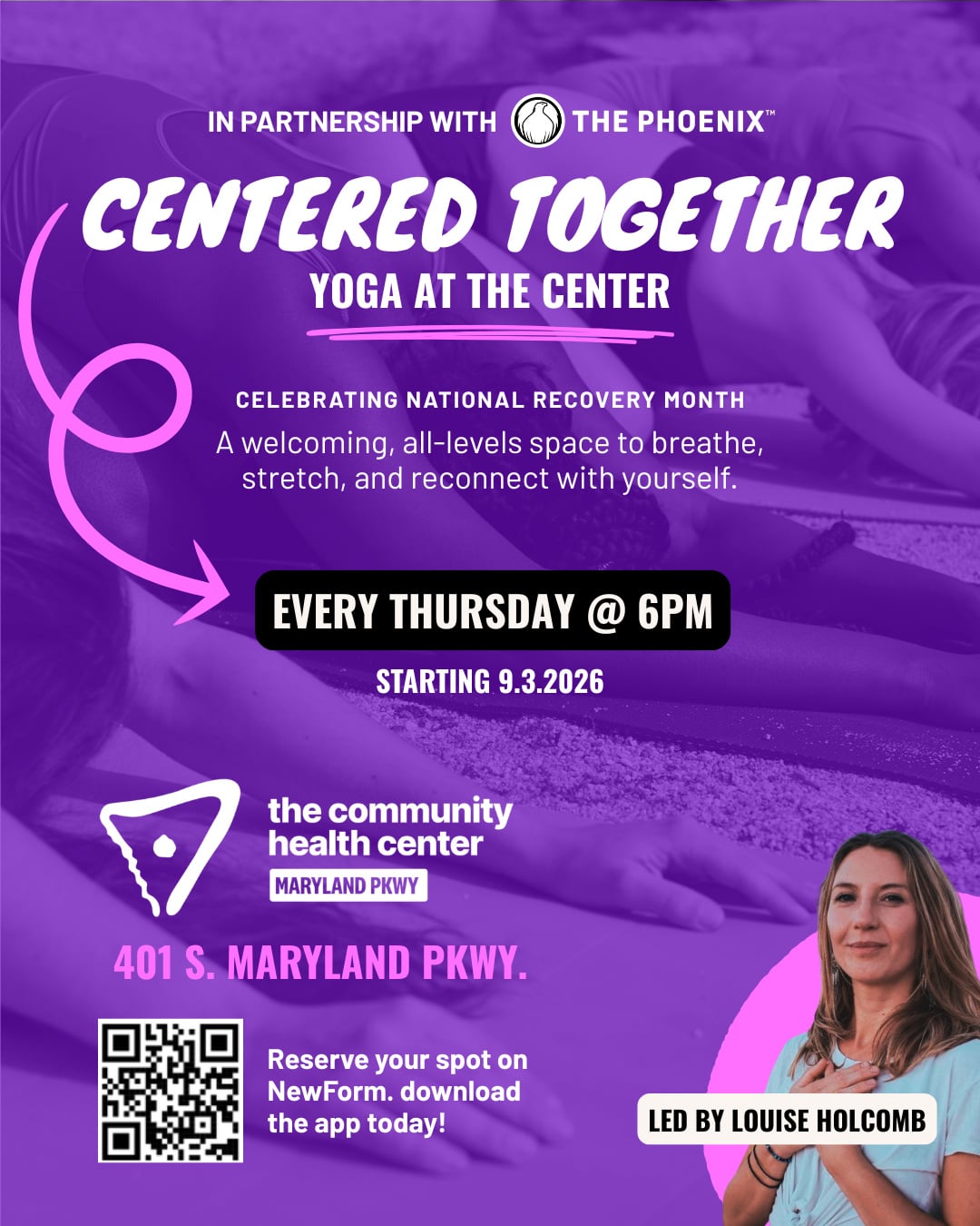 Centered Together: Yoga at The Center