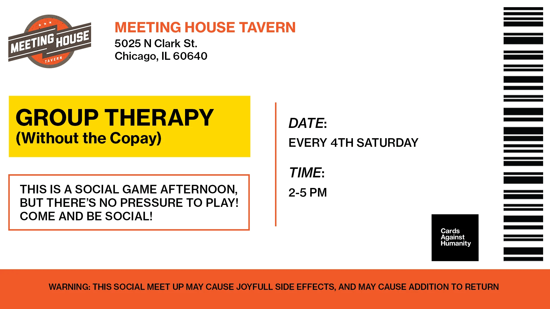 Group Therapy (Without the Copay)