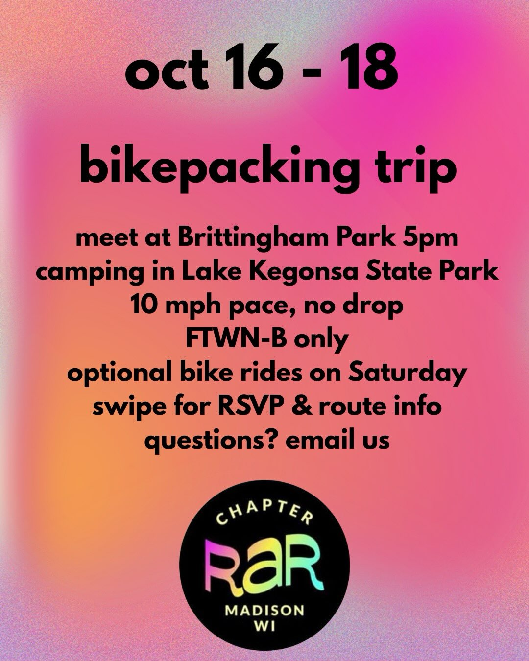 Bikepacking Trip