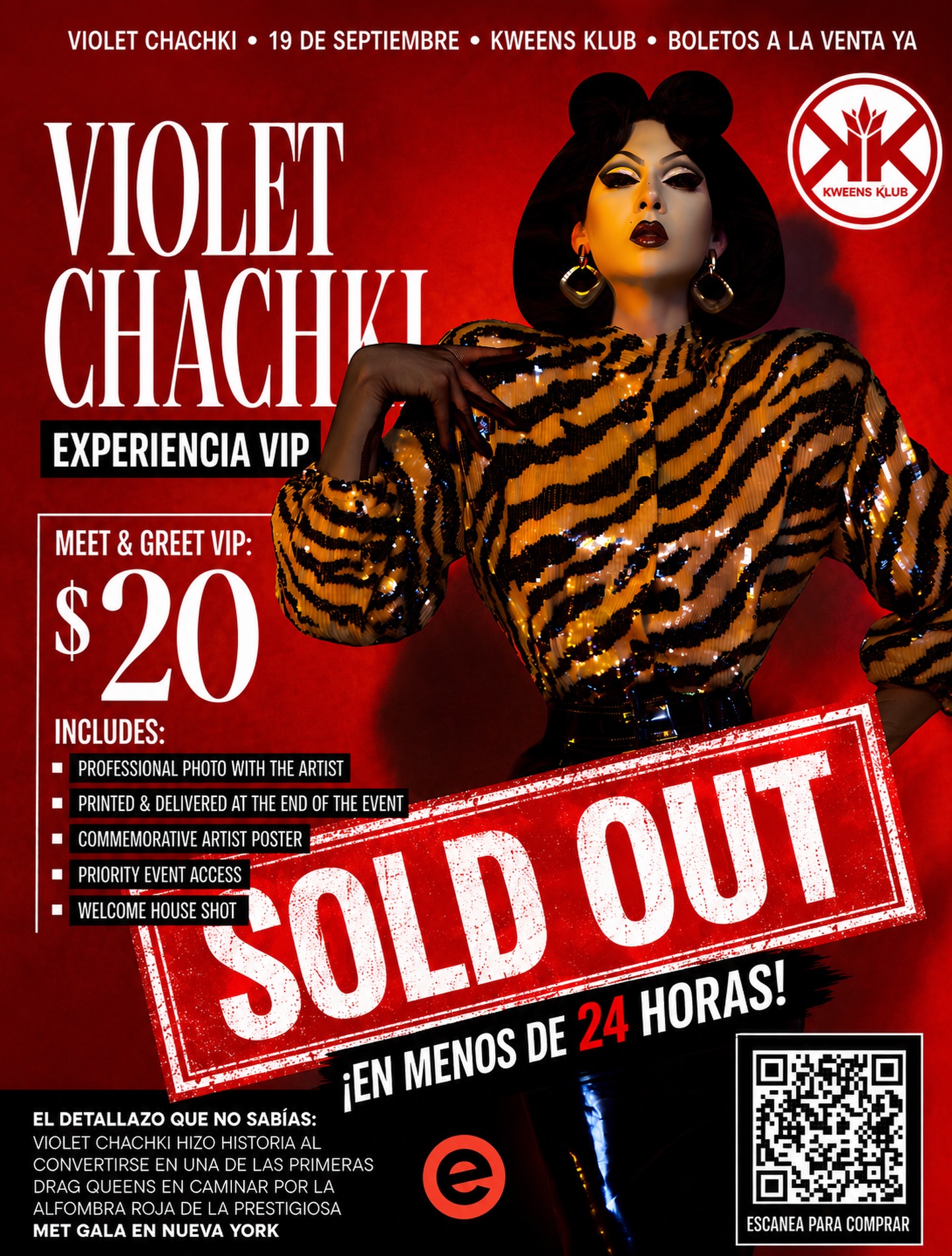 Violet Chachki Live at Kweens Klub