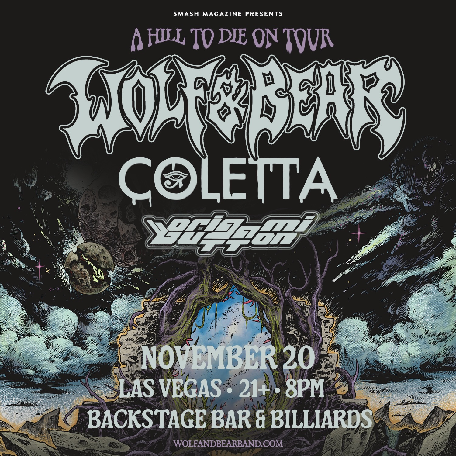 Wolf & Bear Live at Backstage Bar & Billiards