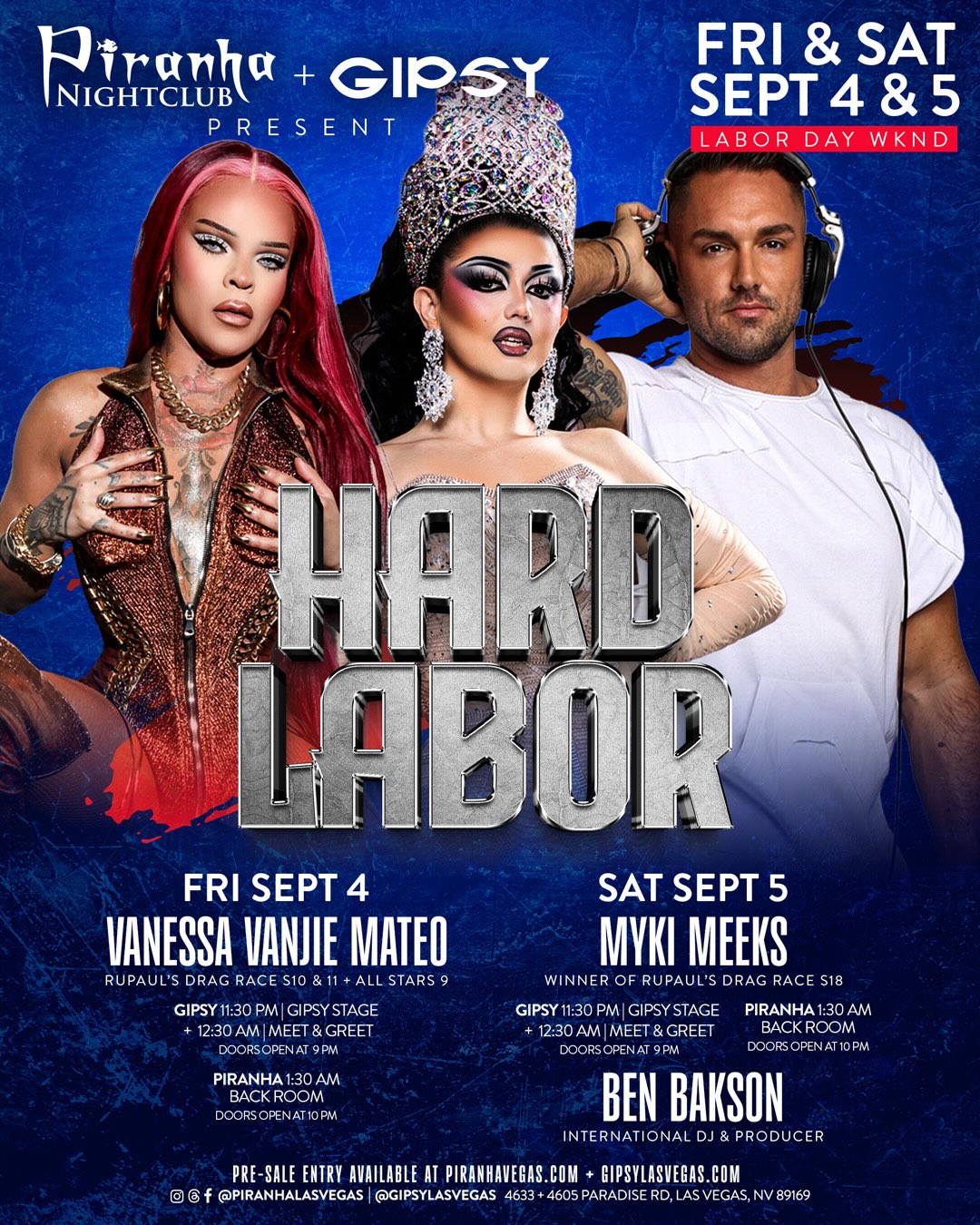 HARD LABOR WEEKEND - Vanessa Vanjie Mateo