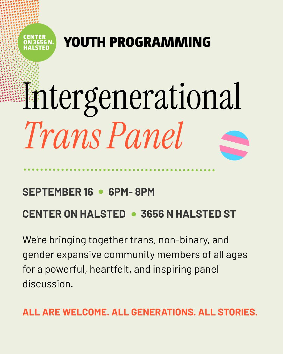 Intergenerational Trans Panel