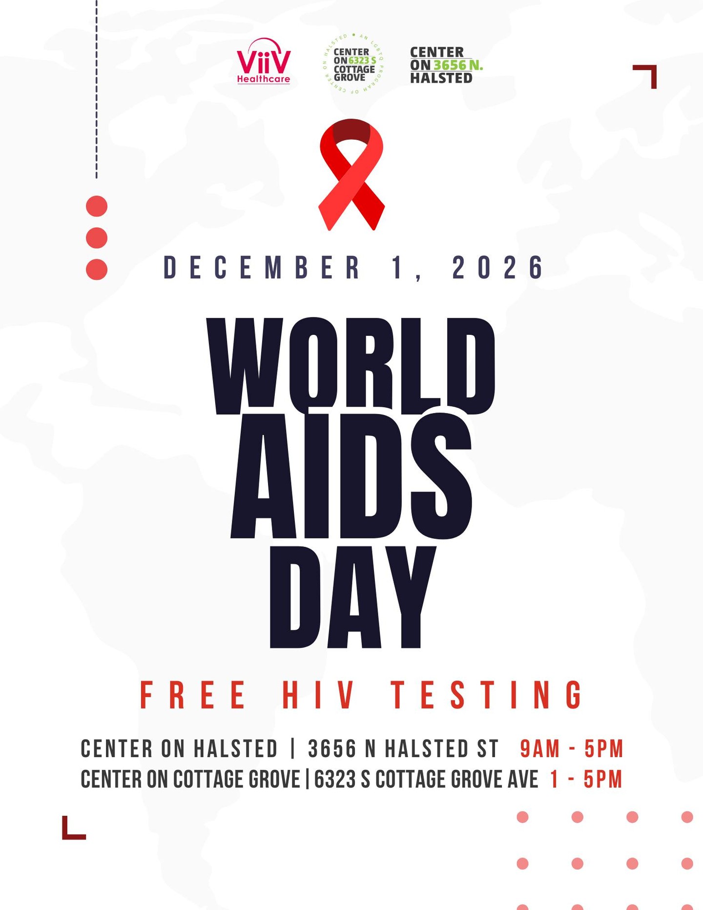 World AIDS Day - Free HIV Testing at Center on Cottage Grove