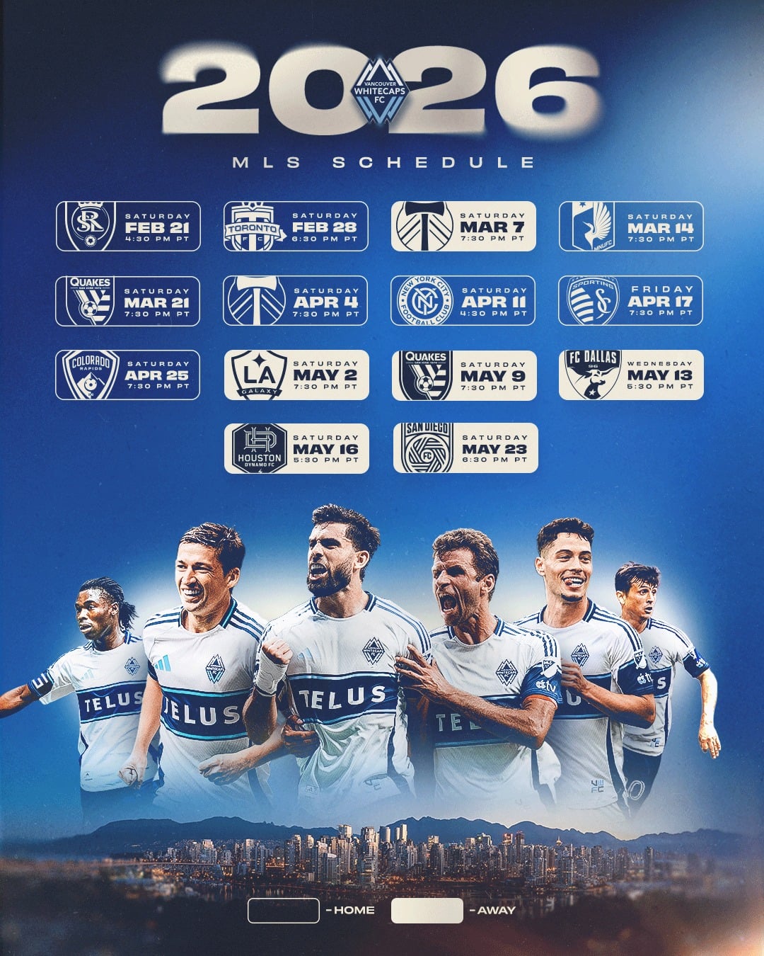 Vancouver Whitecaps FC vs. Real Salt Lake