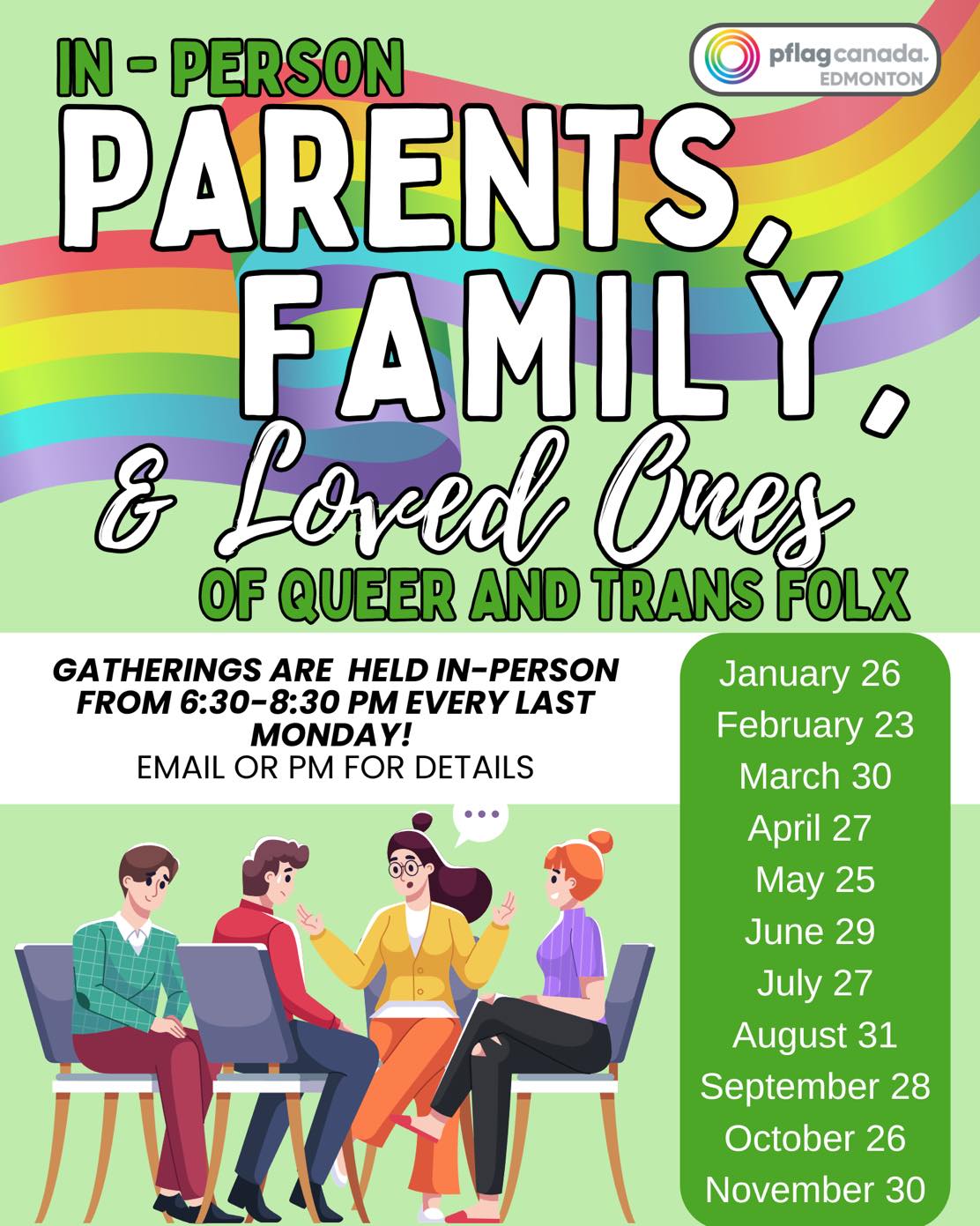 Parents, Family & Loved Ones of Queer and Trans Folx Gathering
