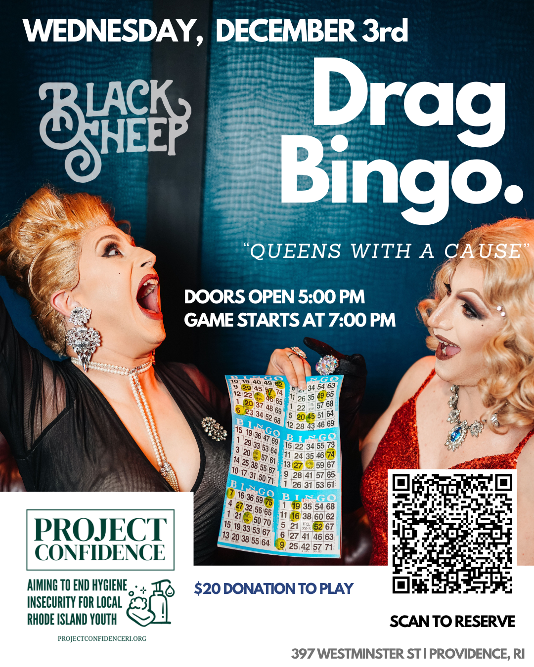 Drag Bingo for Project Confidence