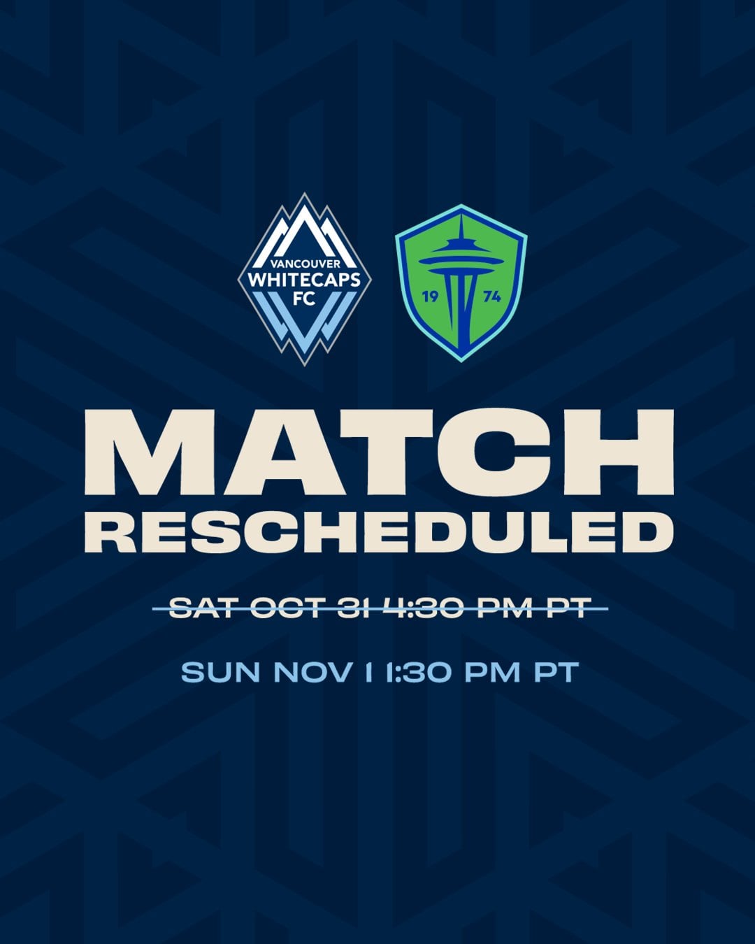 Vancouver Whitecaps FC vs. Seattle Sounders FC Match